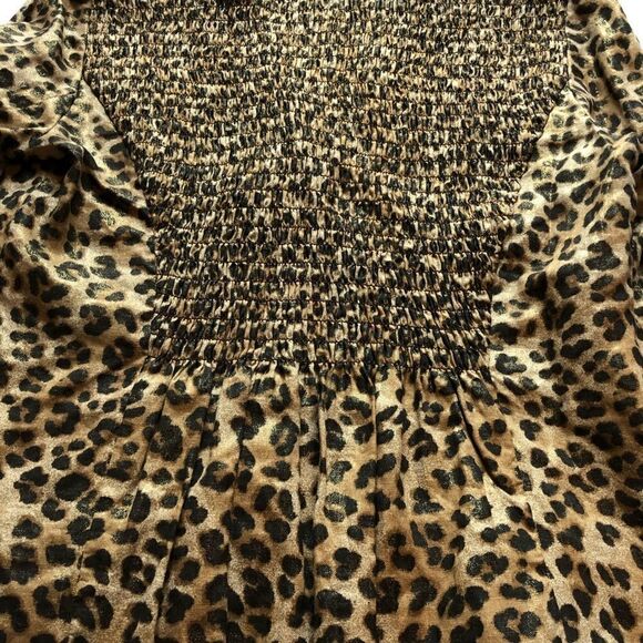 Peck & Peck Petite Animal Print Light Jacket Excellent Condition Small - Picture 6 of 7